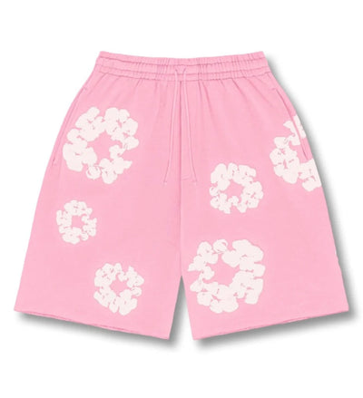 "Flower" Shorts Pink