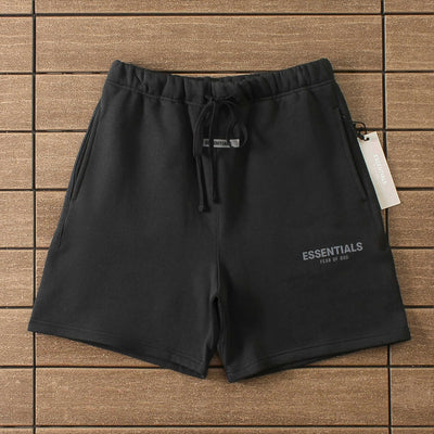 "Essence" Shorts Black