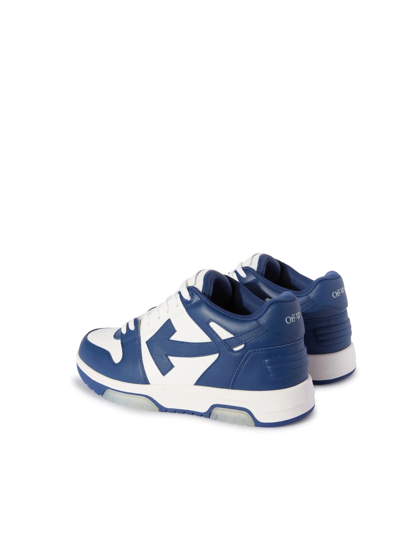 "Off" Sneaker Blue/White