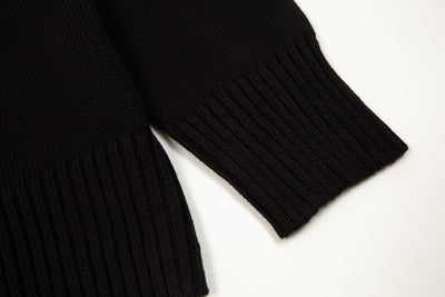 "Heart" - Sweater Black